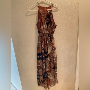 Sweet Storm Multicolor Paisley Maxi Dress